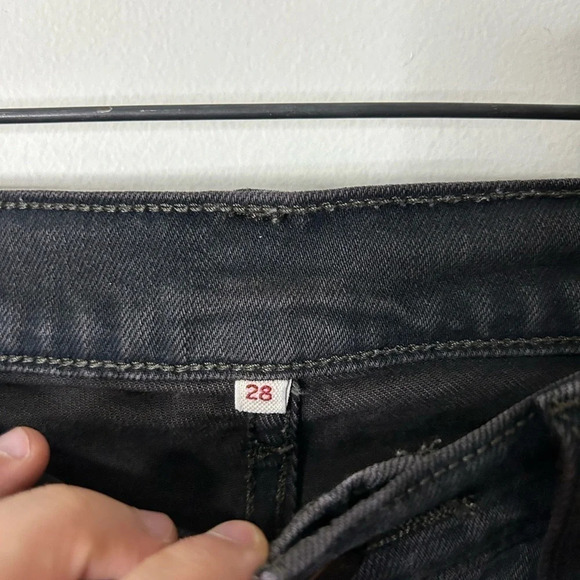 Levi’s Black Straight Leg Jeans - Picture 3 of 3